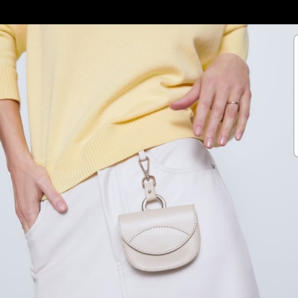 ZARA Multi-Position leather coin purse - Picture 1 of 4